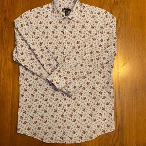 Men’s patterned button down